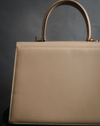 “Salvatore Ferragamo” 1990’s-00’s Gancini top handle bag