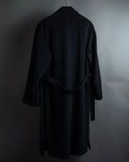 "VALENTINO" Double-breasted belted chester coat