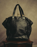 "Yves Saint Laurent" 00's-10's Slouchy leather downtown tote bag
