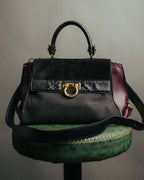-SPECIAL- “Salvatore Ferragamo” 2019-21 Mixed material Sofia top handle bag
