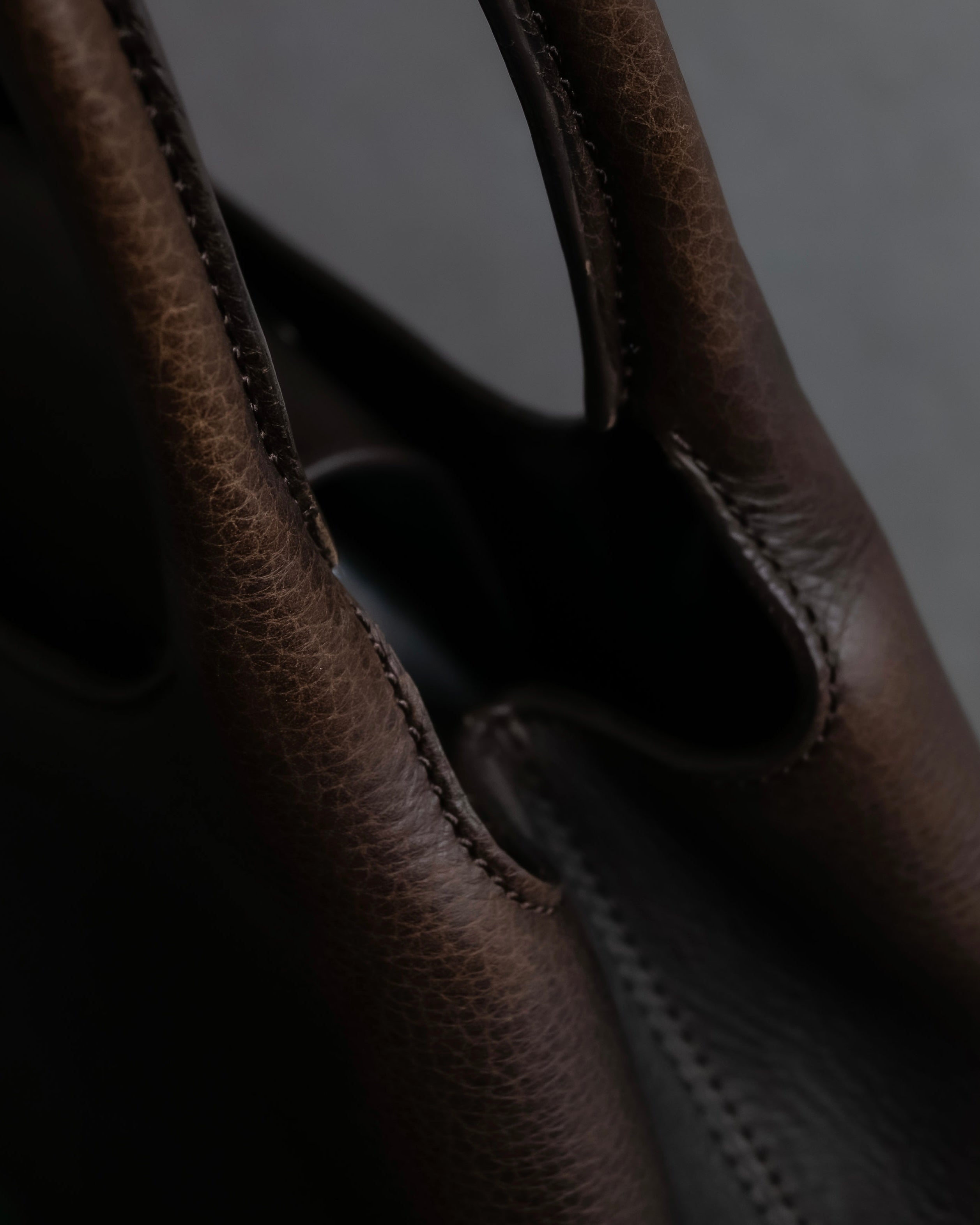 "Sergio Rossi" Flexible leather one-handle bag