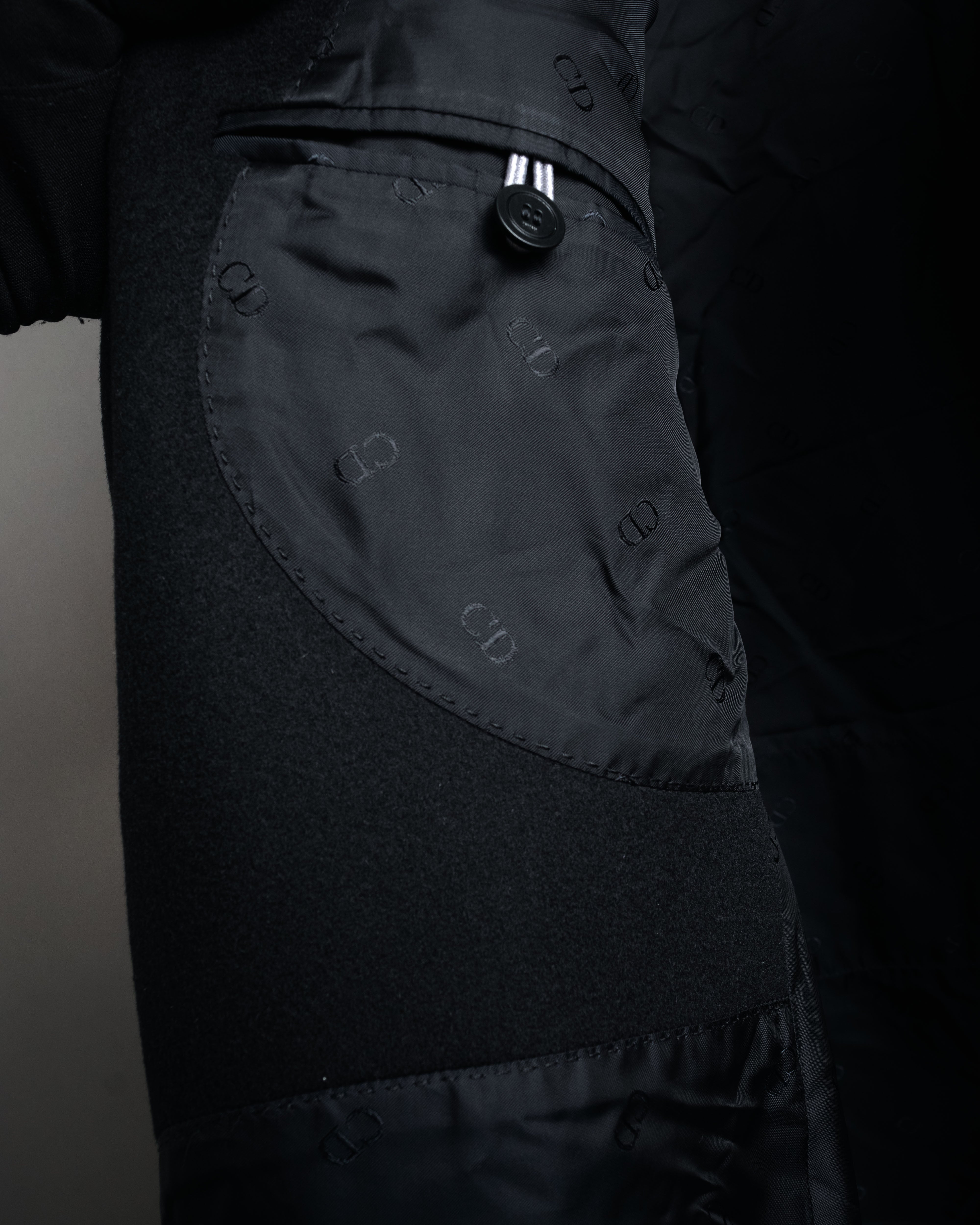DIOR HOMME (ディオールオム) - アシンメトリー スタンドカラーコート