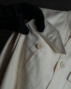 "GUCCI" Flap pocket design band collar shirt jacket