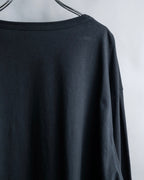 "Ground Y" Double zip design long tops