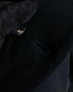 "HELMUT LANG" Zipper design sharp angle cutaway jacket