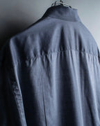 “PRADA” Bicolor back designed dress shirt