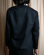 "MAISON MARGIELA" 20AW No-collar design wool tailored jacket