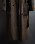 -SPECIAL- “GUCCI × ZAMASPORT” 1989–1994 Double Breasted Long Coat