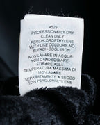 "ALBERTA FERRETTI" Large button shaped flare silhouette soutien collar coat