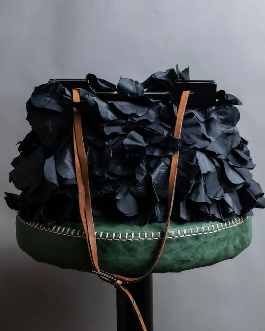 "MARNI" Frill tiered detail shoulder bag