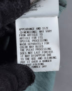 "UNDERCOVER" Raw edge frill design military-like shirt tunic