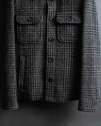 "Dolce &amp; Gabbana" Check pattern front pocket shirt jacket