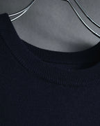 "Maison Margiela" Deconstructed arm-slit crewneck knit pullover