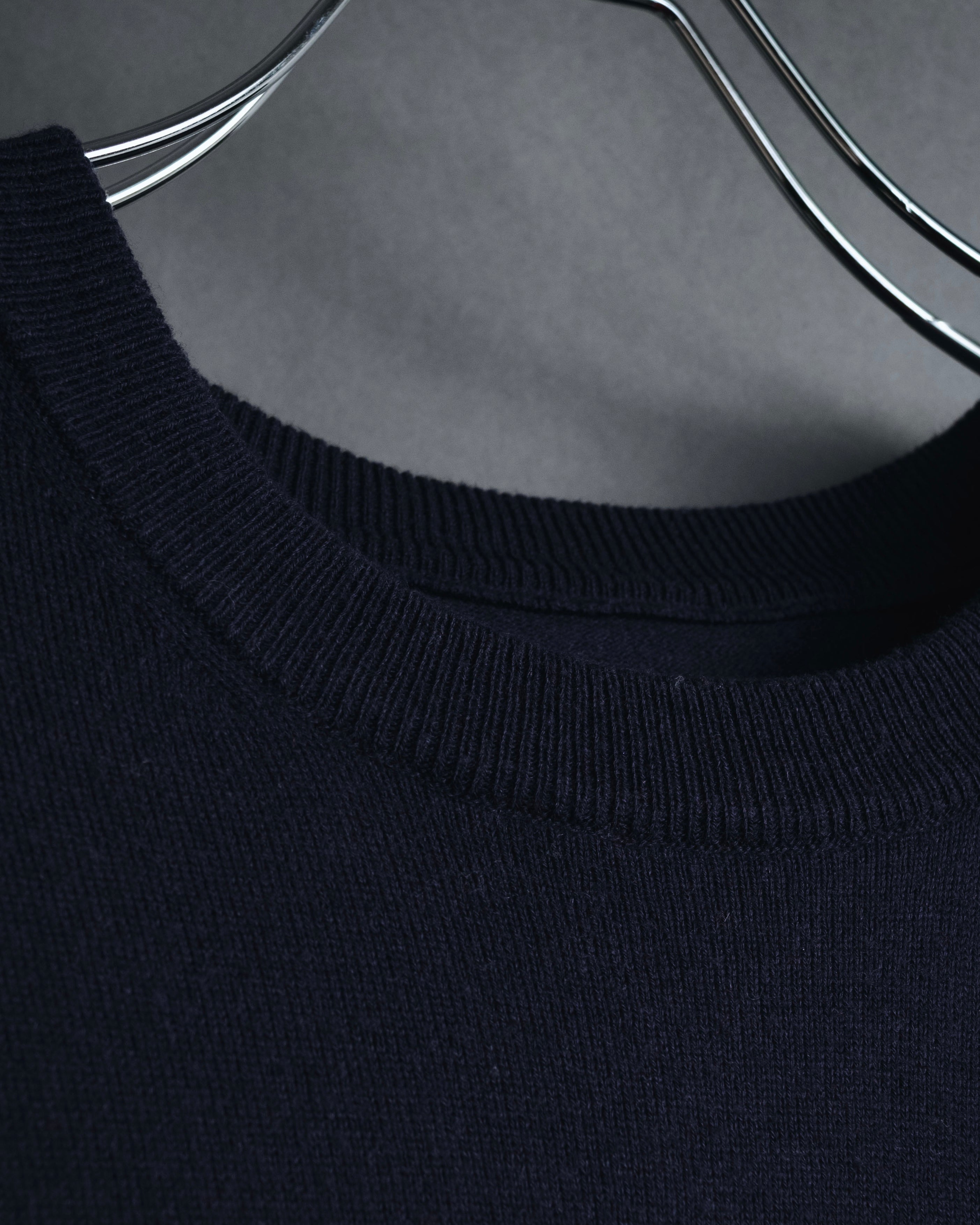 "Maison Margiela" Deconstructed arm-slit crewneck knit pullover
