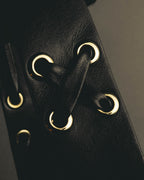 "RED VALENTINO" 2010's Ruffled leather shoulder bag