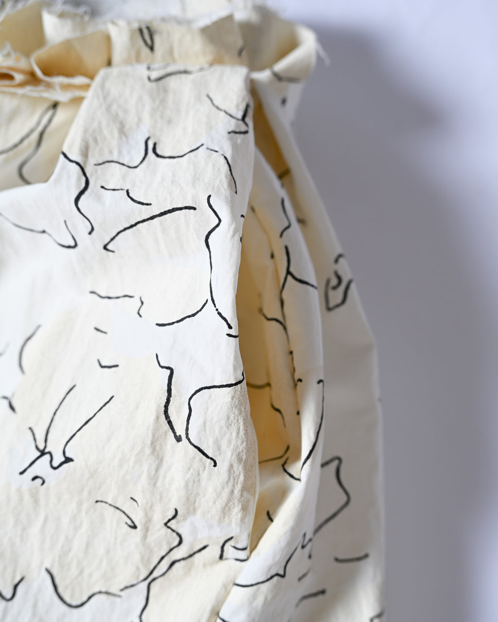 PLAN C/ Big Blooms cotton Popeline Long Skirt