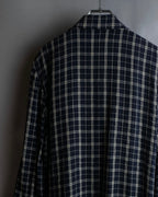 "Vintage windowpane tailored jacket"