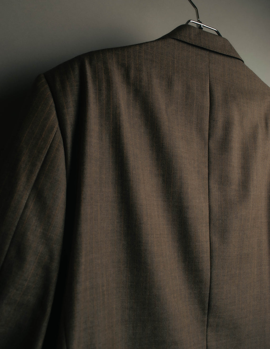"BURBERRY LONDON" 00's-10's Classic striped double-breasted wool suit