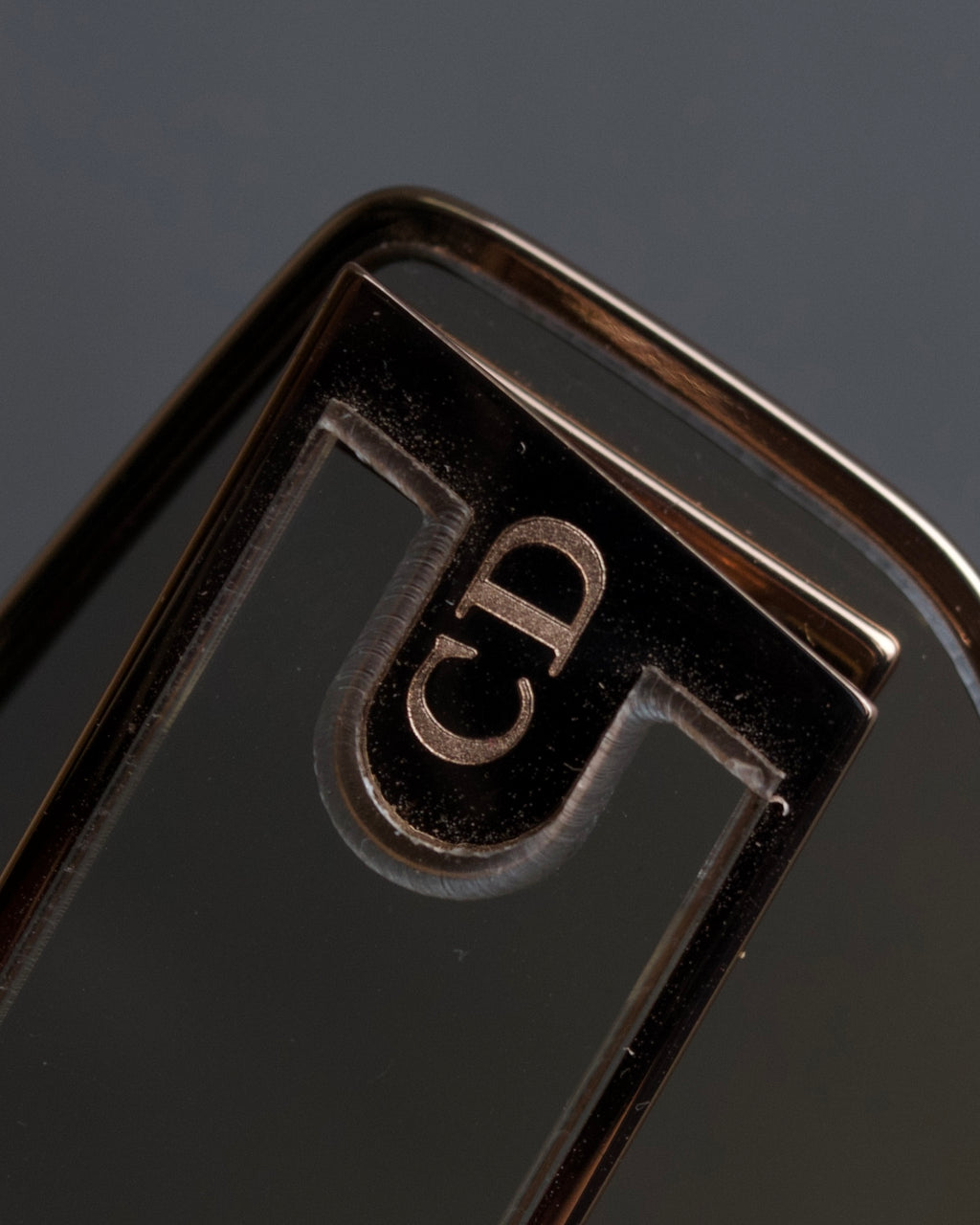 "Christian Dior" Metal acetate combination design sunglasses