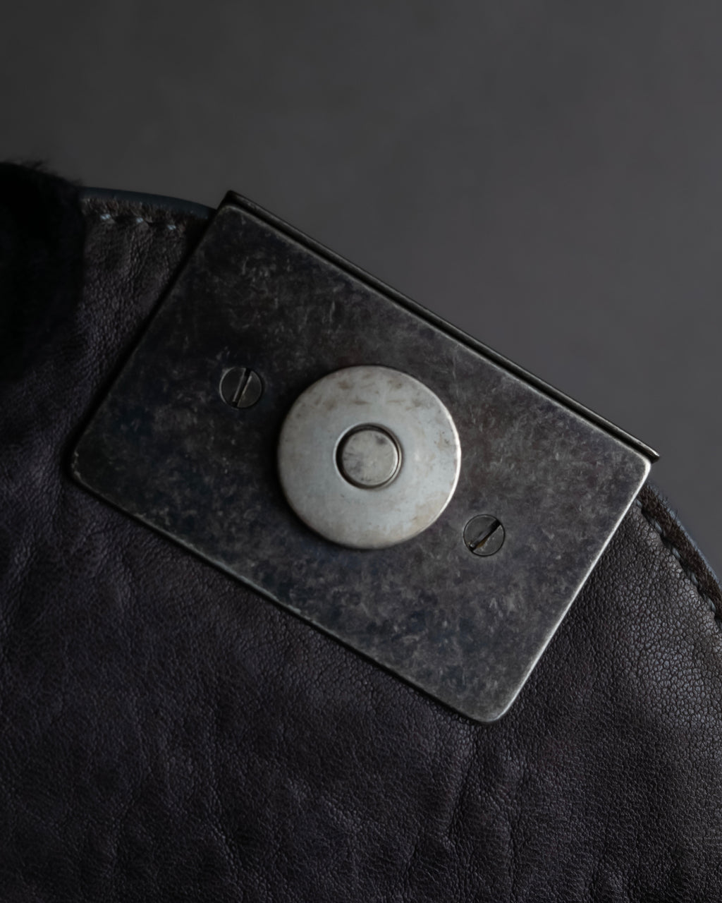 "Christian Dior" John Galliano period Gathering design leather hand bag