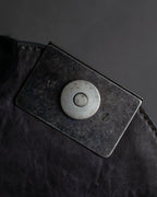 "Christian Dior" John Galliano period Gathering design leather hand bag