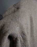 "MAISON MARGIELA 2005's AW " Twisted detail V-neck knit