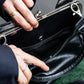 "YOHJI YAMAMOTO +NOIR"" 19AW clasp design 2way leather bag