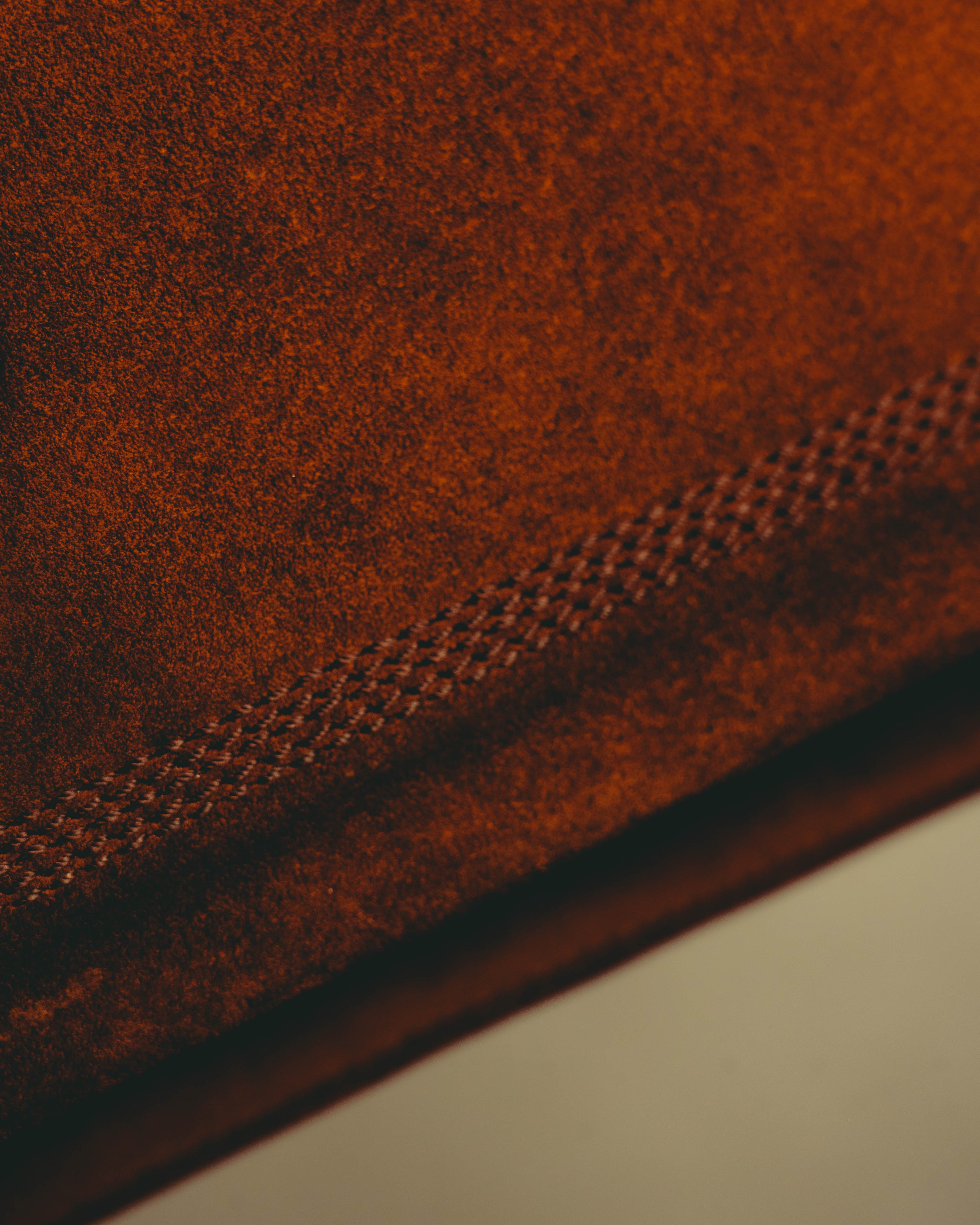 -SPECIAL- “LOEWE” 80’s-90’s embossed anagram suede shoulder bag