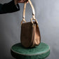 "Christian Dior" Suede material one handle shoulder bag