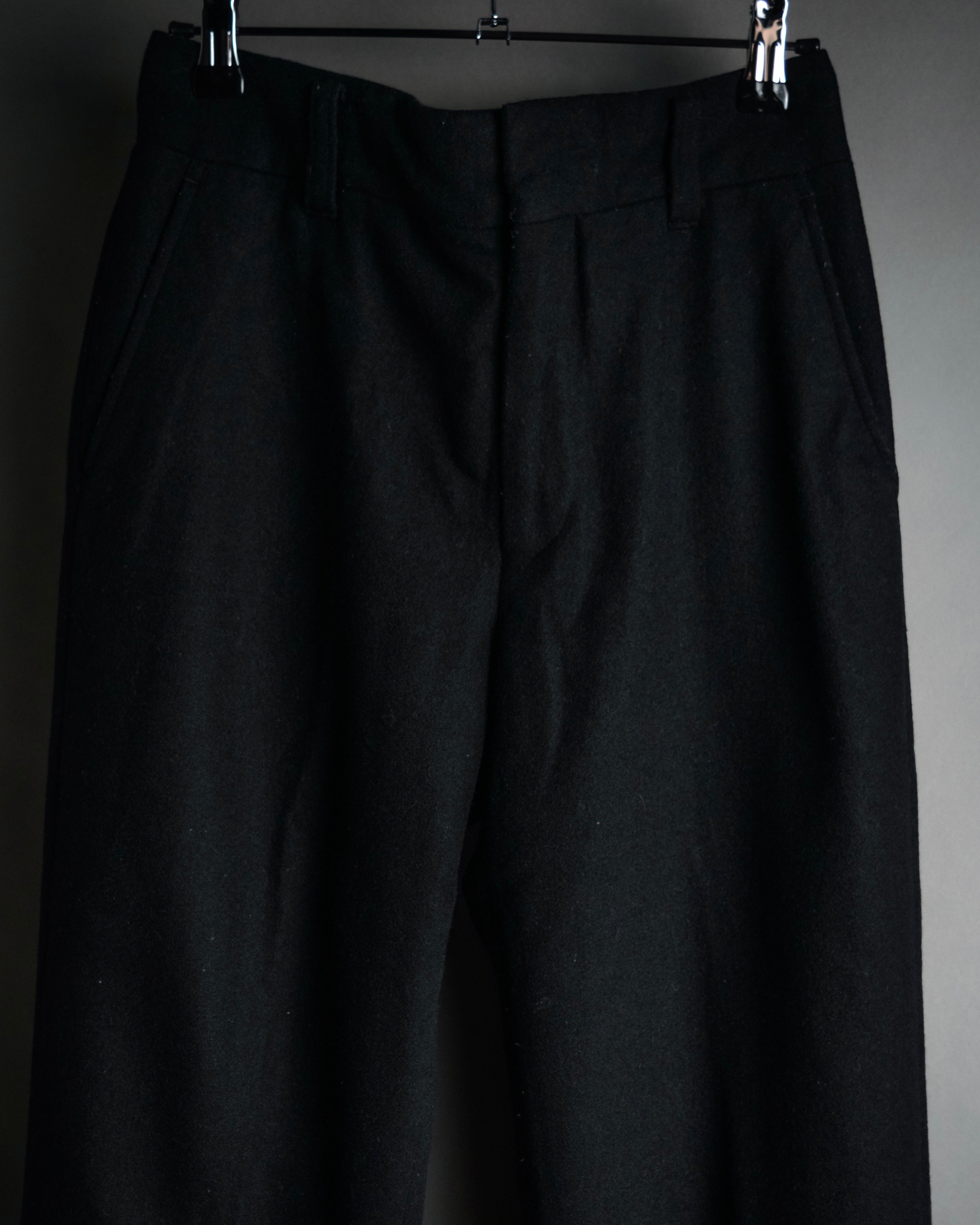 “JUNYA WATANABE COMME des GARÇONS” 2003 AW Structured wool melton wide trousers