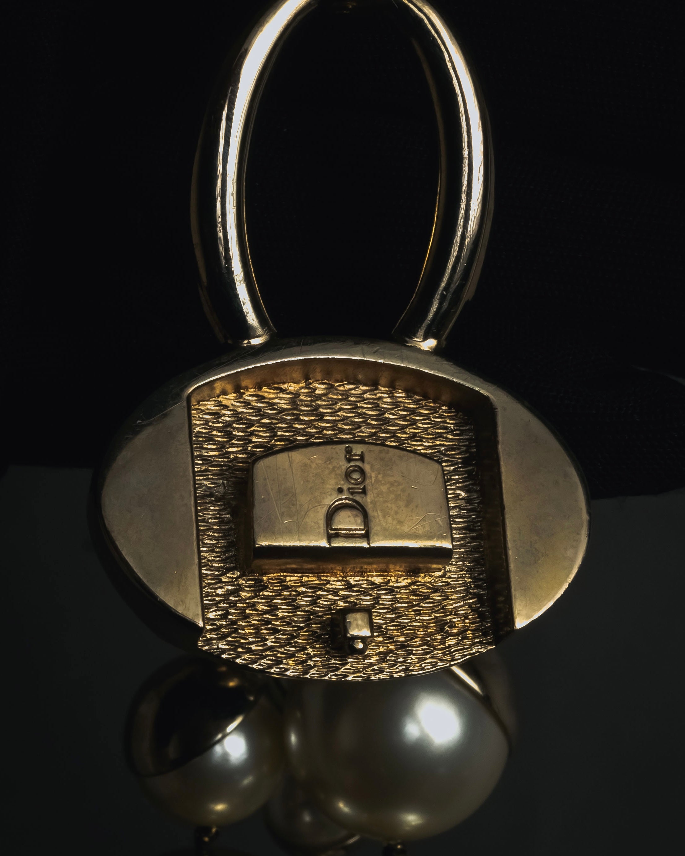 -SPECIAL- "Christian Dior"
John Galliano period Pearl Metal Design Layered Necklace