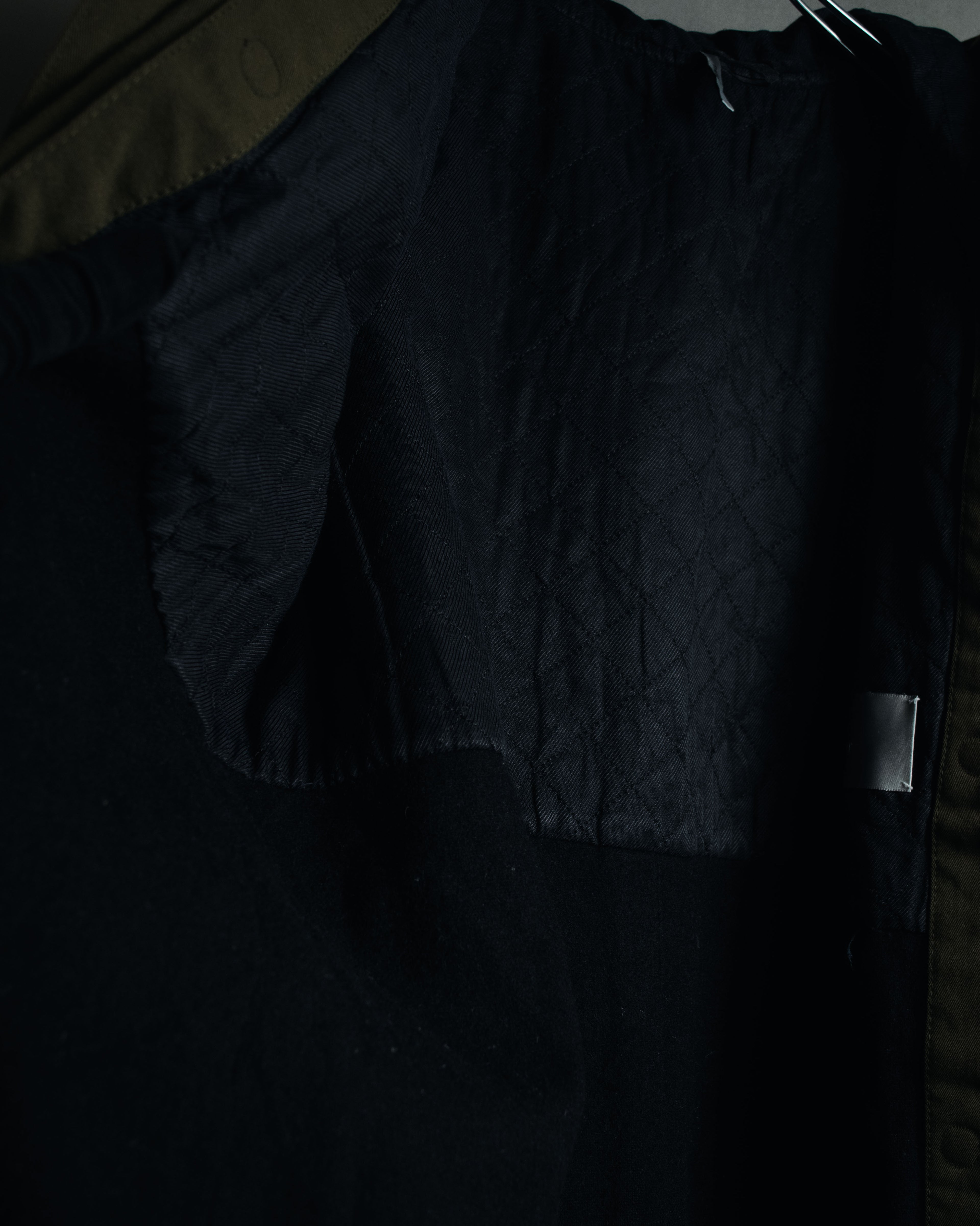 "Dior" 22AW Kim Jones design military detail hooded coat