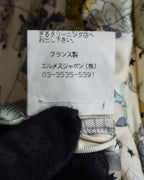 "HERMES" Margiela period Les Étoiles, Stars silk shirt