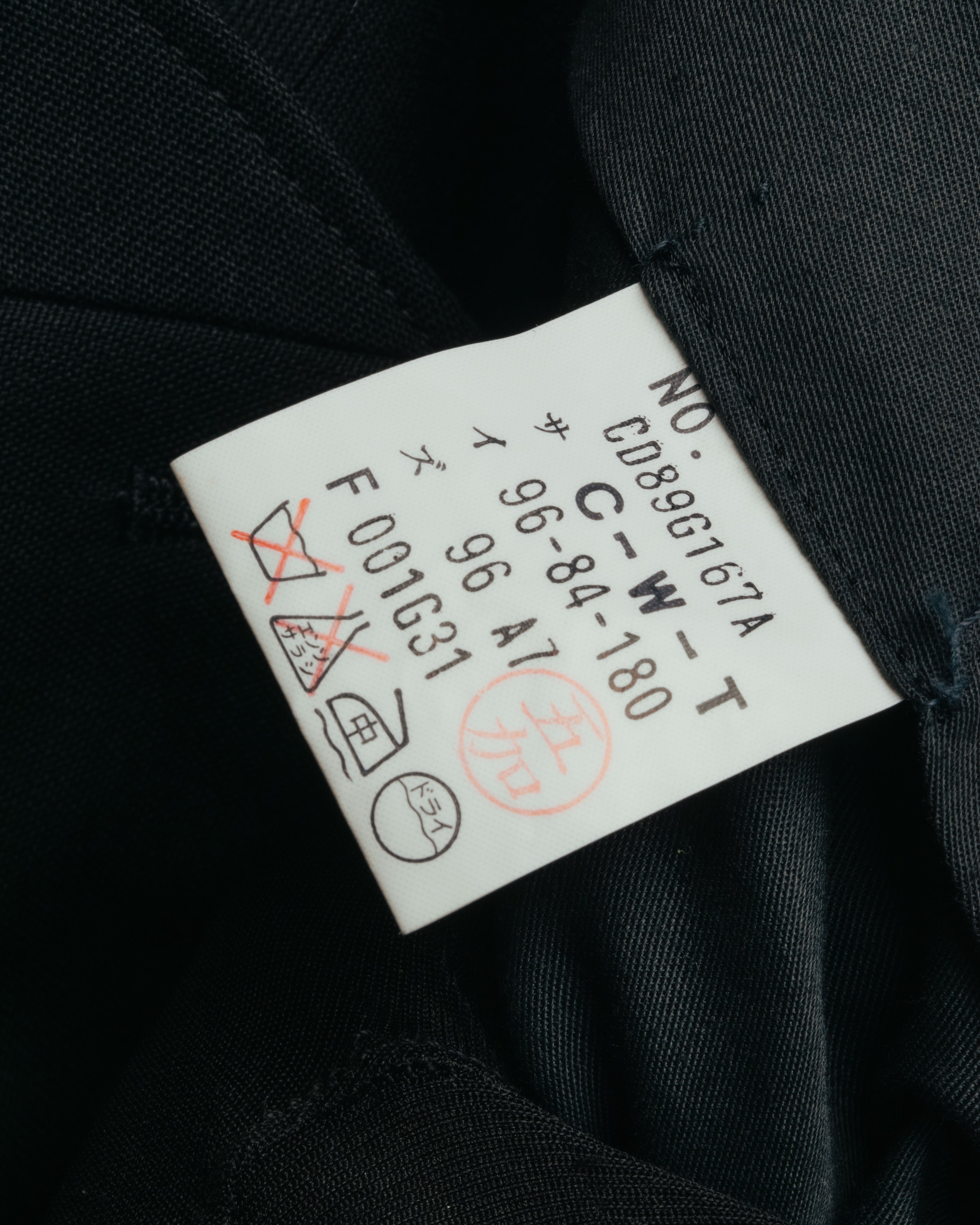 “Christian Dior MONSIEUR” 80’s-90’s Classic black tuxedo set-up