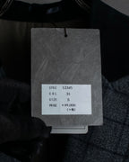 "JOHNBULL" Velvet collar design chesterfield coat