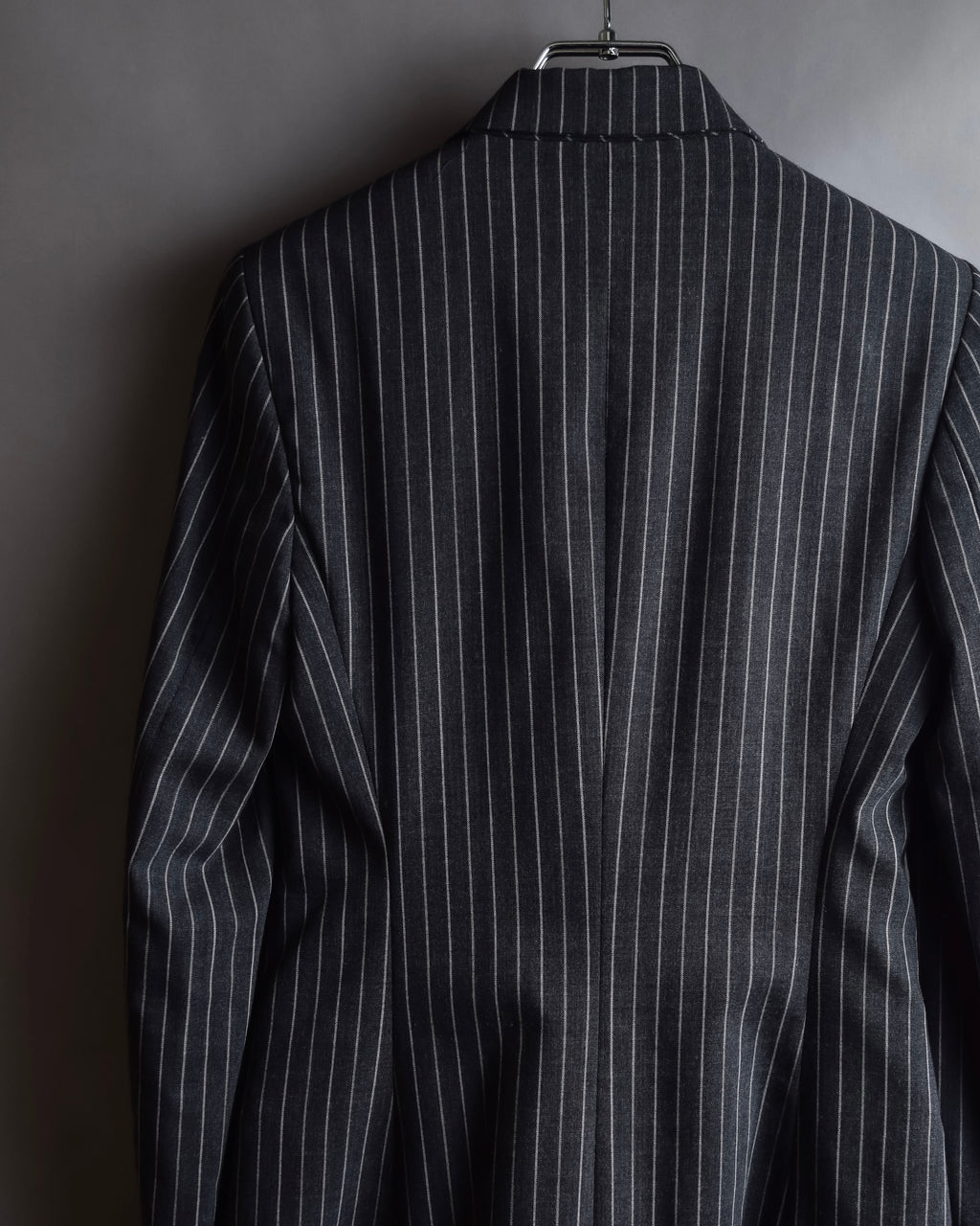 "Dolce & Gabbana" White striped shaped tailored jacket