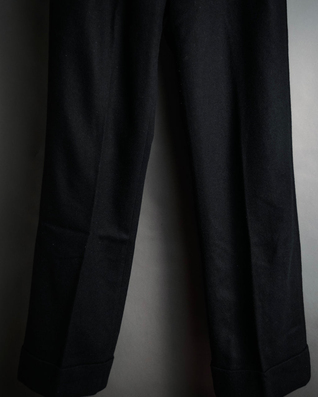 “JUNYA WATANABE COMME des GARÇONS” 2003 AW Structured wool melton wide trousers
