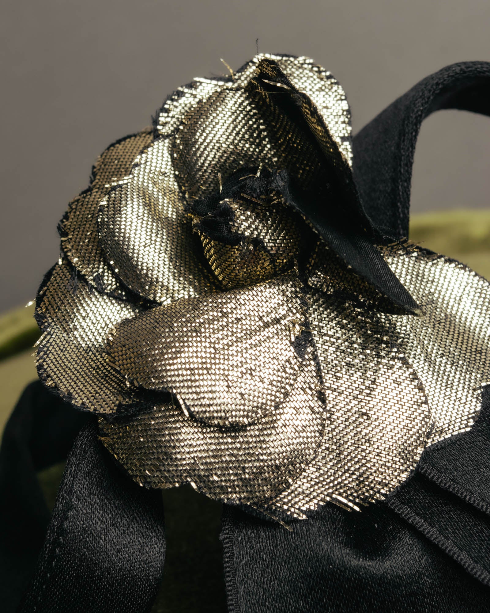 “CHANEL” 2010’s-2020’s camellia ribbon choker