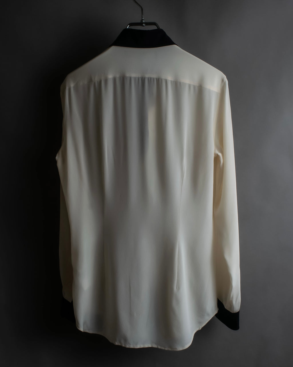 "Ralph Lauren" High density woven silk clerical shirt