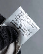 "LANVIN en Bleu" Sheer layered sarouel wide pants