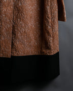 “MARNI 13SS” flower embossed attached design jacket