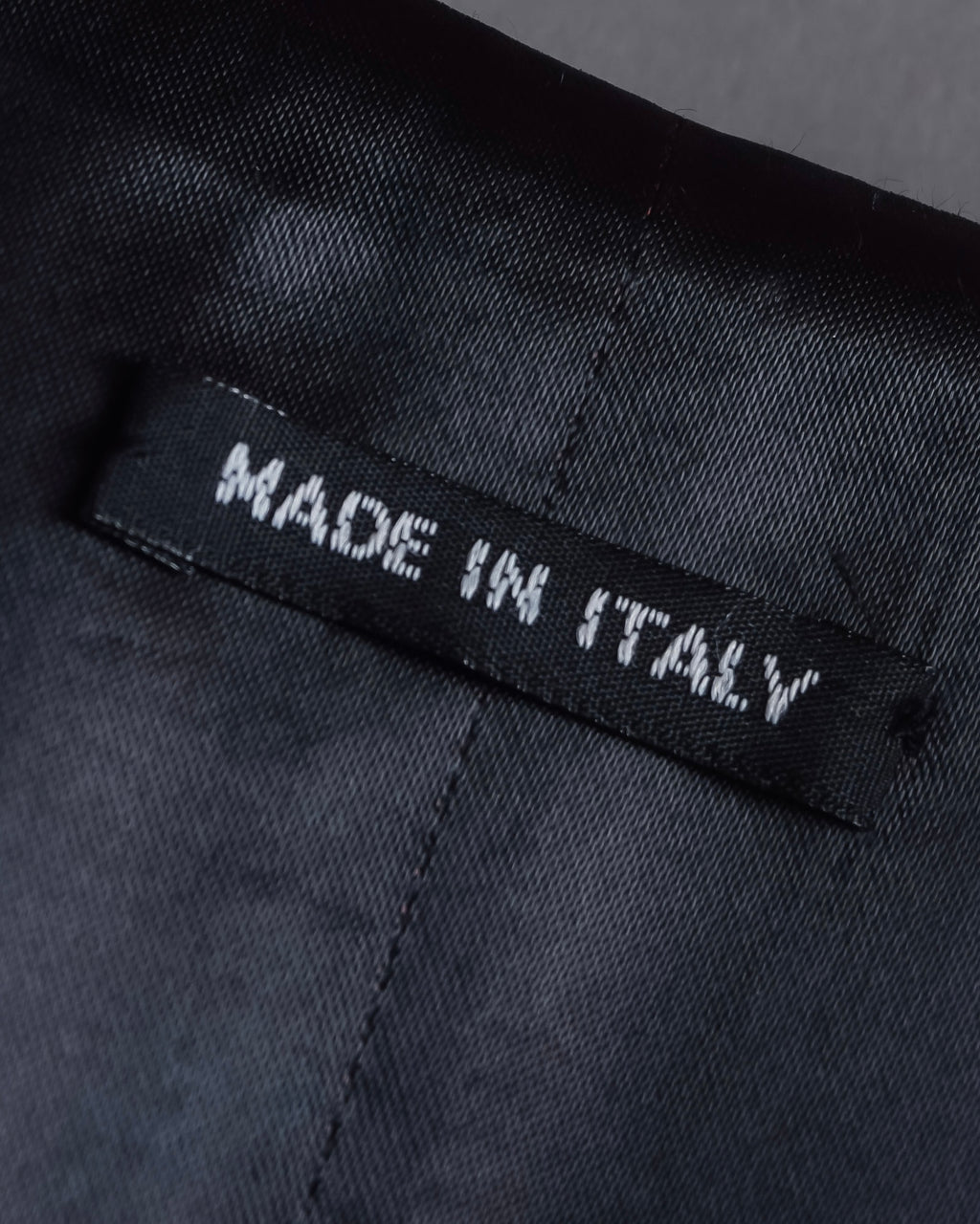 "GIORGIO ARMANI" Deep satin backed tailored wool vest