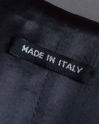 "GIORGIO ARMANI" Deep satin backed tailored wool vest