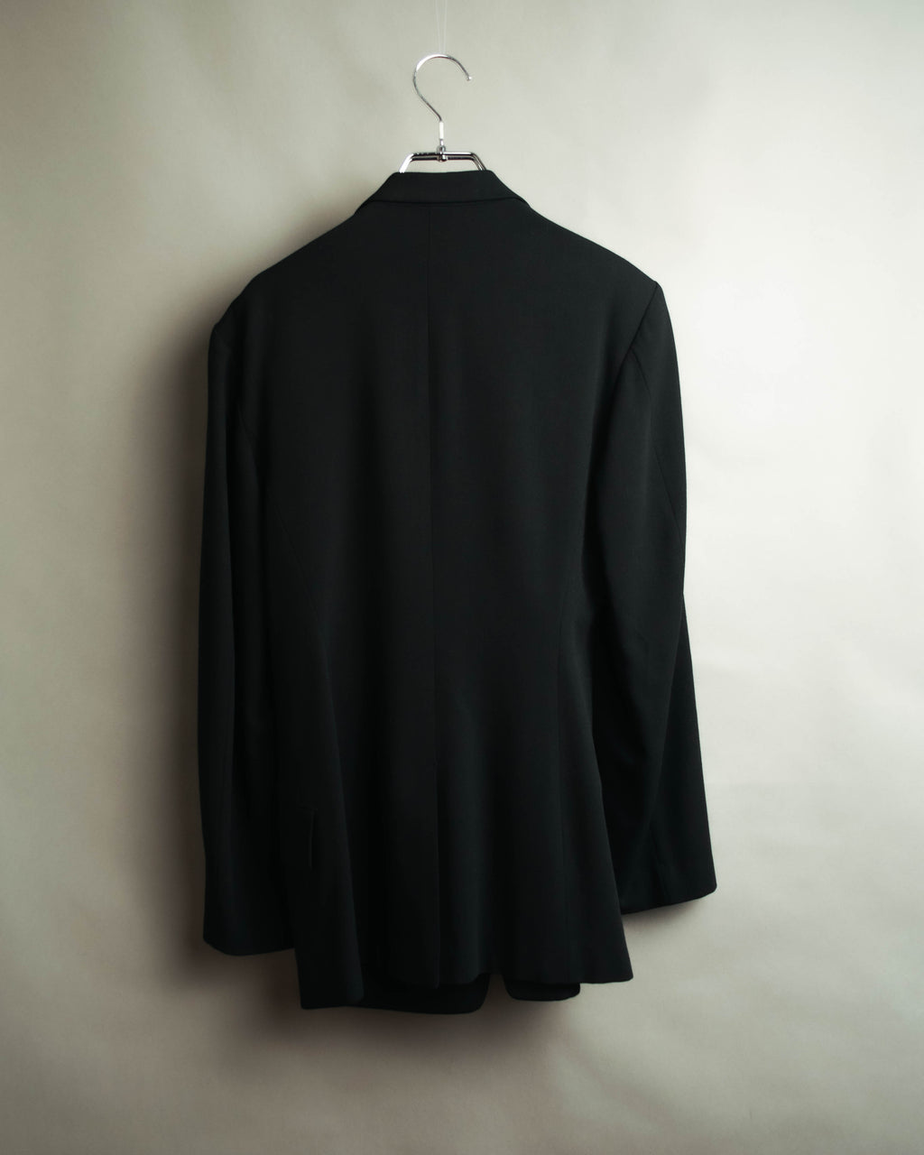 "Y's" 90's-00's Wool rayon single-breasted tailored jacket