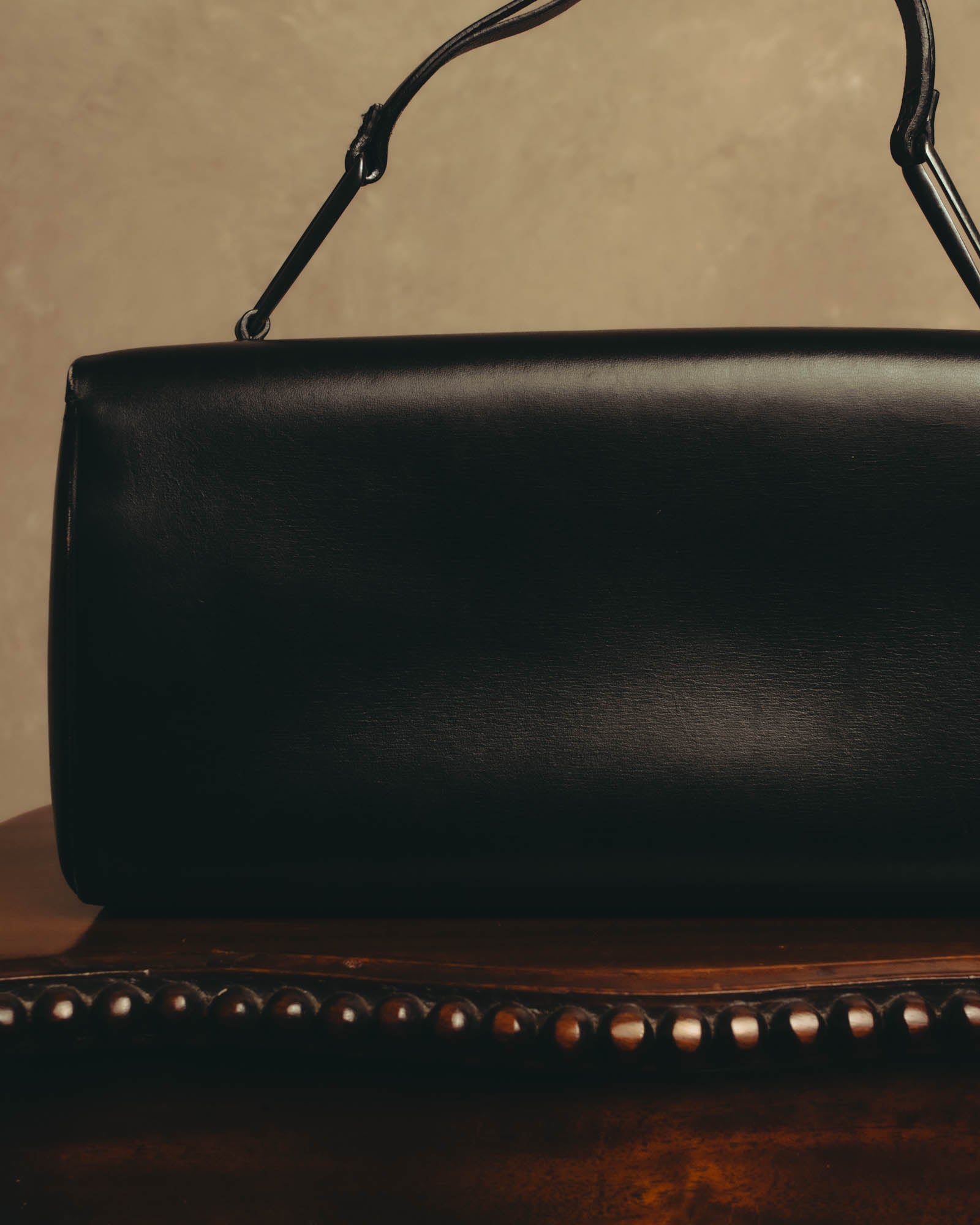 "LOEWE" Classic smooth leather top handle bag