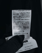 "JIL SANDER" 10’s minimalist satin covered buttons
wool cardigan