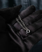 “Georg Jensen” Fruit motif designed silver chain necklace