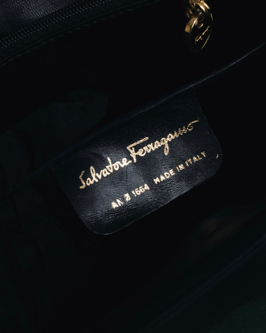"Salvatore Ferragamo" Structured top-handle leather satchel bag
