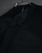 "Dior Homme" Chris Van Assche design satin lapel tuxedo set up