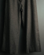 -SPECIAL- “CHANEL” 05AWmicro houndstooth tweed wide trousers